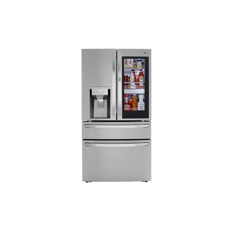 Lg 23 cu. ft. Counter-Depth Smart Wi-Fi Enabled Stainless Steel Refrigerator LRMVC2306S